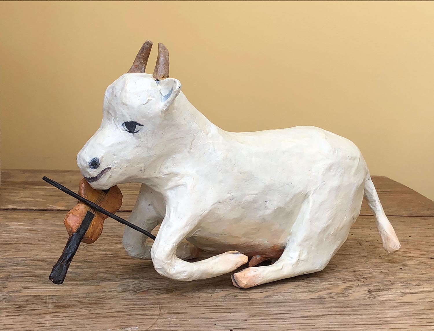 Image of Chagall's Cow sculpture